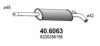 RENAU 8200356129 Middle Silencer